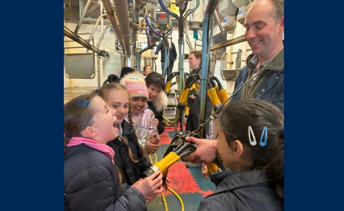 Latest News » Year 5 Students Experience Farm Life at Gaulby Lodge Farm